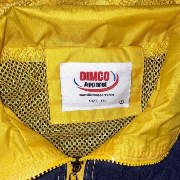 Martha's Vineyard Youth Sz XXL Windbreaker Rain Jacket Hooded Full Zip Pockets - Picture 4 of 15